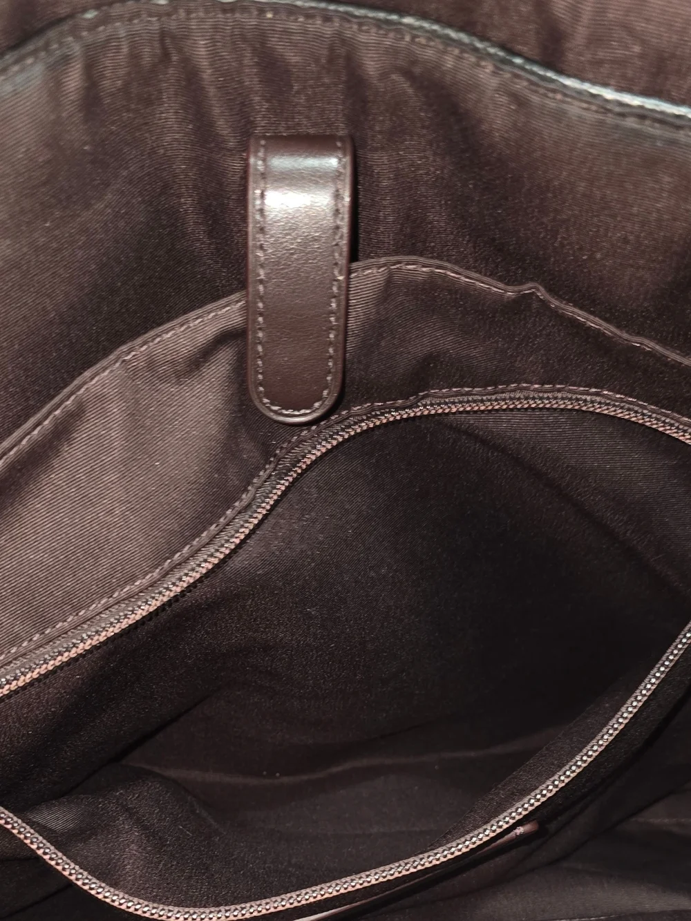 Coach Hamilton Portfolio Briefcase Black Leather Laptop Bag Crossbody F77858